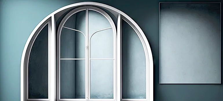 Quarter Arch Window Customization in Woodhaven Court, New Brunswick