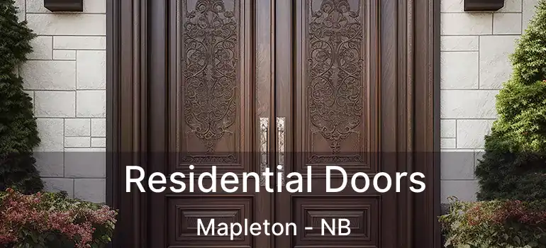  Residential Doors Mapleton - NB