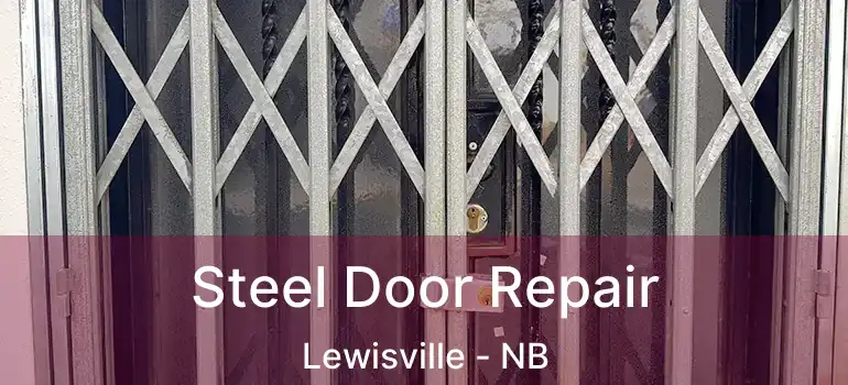 Steel Door Repair Lewisville - NB