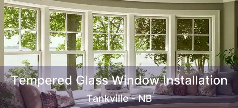 Tempered Glass Window Installation Tankville - NB