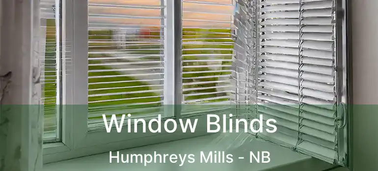 Window Blinds Humphreys Mills - NB